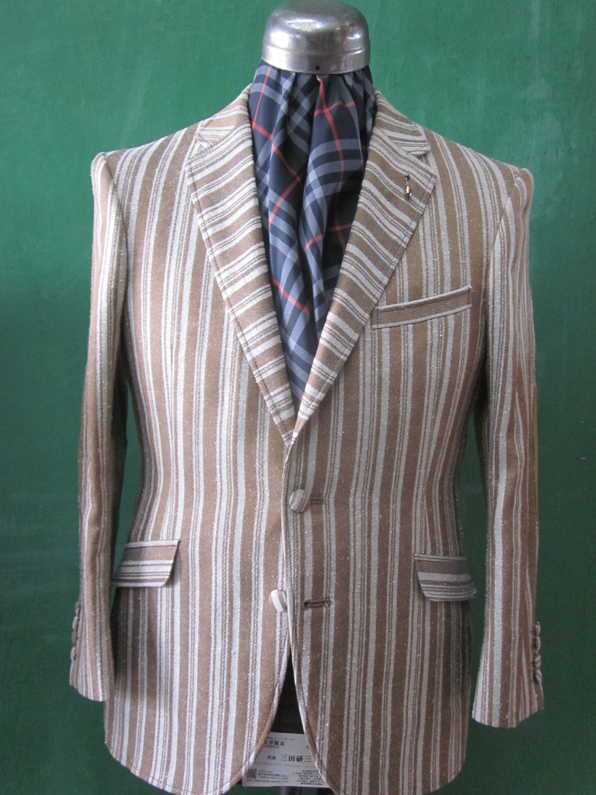 三田洋服店 注文服例 Next1